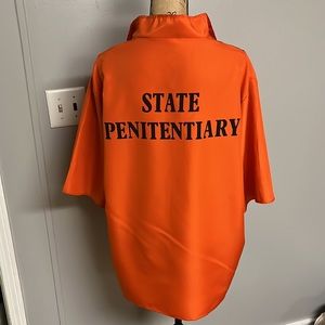 costume inmate state penitentiary shirt